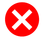 A small rounded icon showcasing that all of production1's services are experiencing an outage.